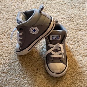 Toddler boys high top Converse